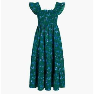 NWT Hill House Ellie nap dress Emerald Space XL